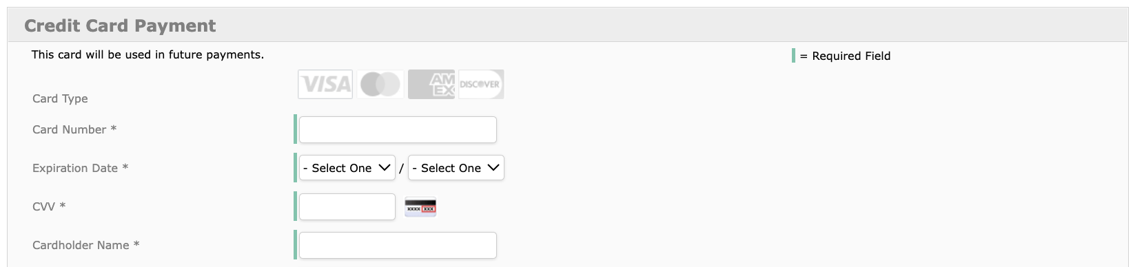 Design Payment Pages CSS - Zuora